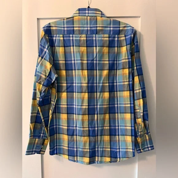 Southern Pines Men’s Long Sleeve Button Down Shirt - Picture 3 of 8